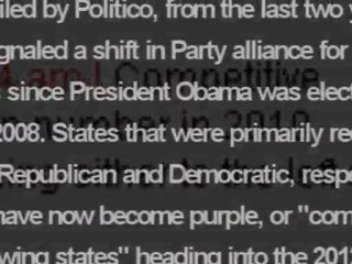 US Election News - 2012 US Election Map Shifting to Purple
