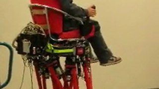 two-legged stair climbing robot
