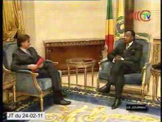 Une délégation de Total reçu par le Chef de l'Etat