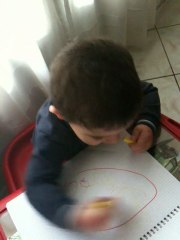 Loris les couleurs et les feutres