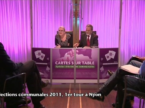 Cartes sur Table - Spécial élections communales Nyon 2011