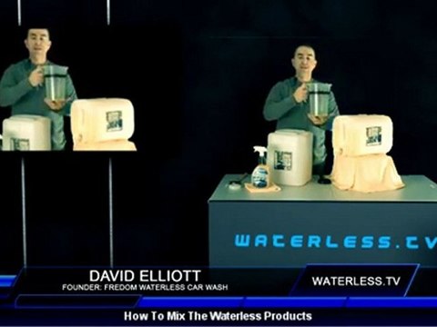How to mix the Freedom Waterless Car Wash Concentrated Produ