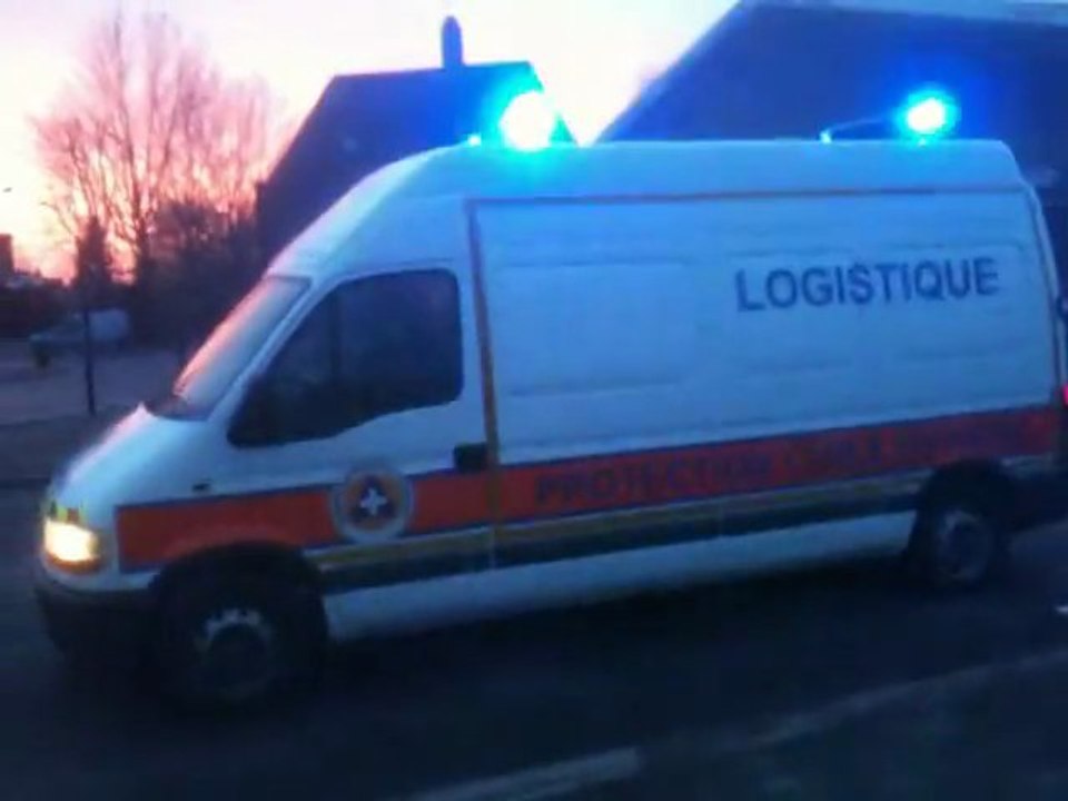 Protection Civile du Nord Véhicule Logistique Wervicq-Sud