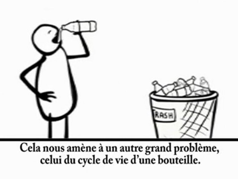 l'histoire des bouteilles d'eau  ::: Version Française ST