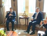 Fransa Cumhurbaşkanı Sarkozy Çankaya Köşkü’nde
