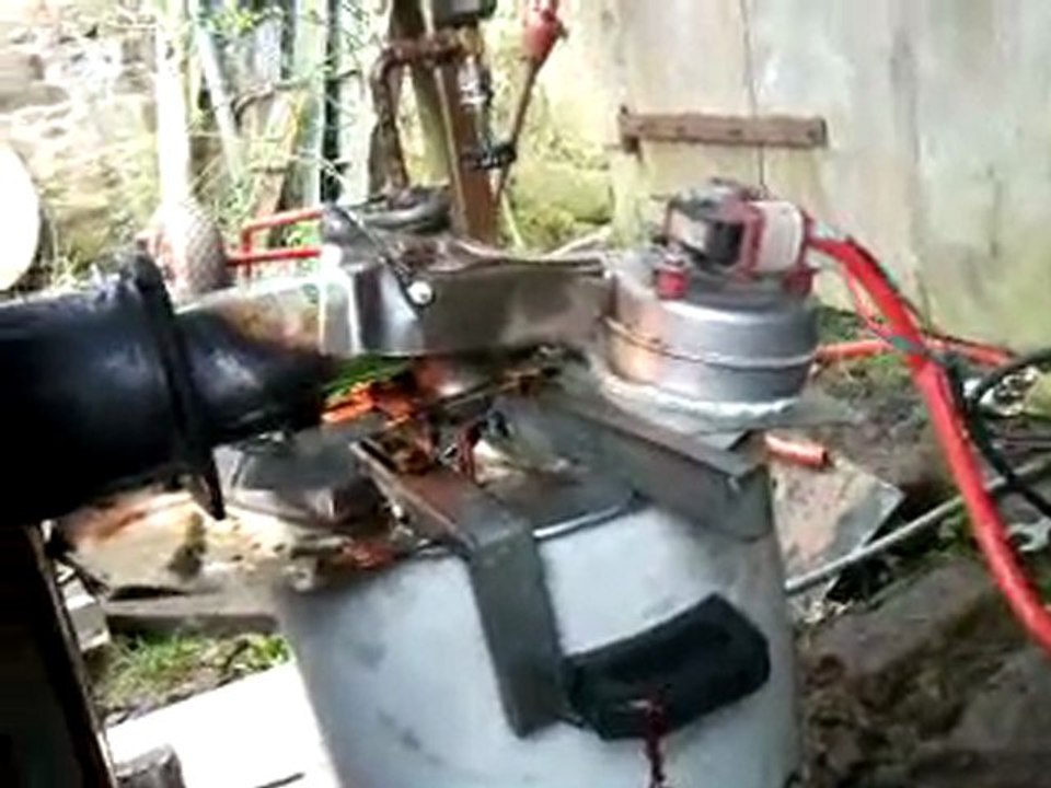 test bruleur boule artisanal