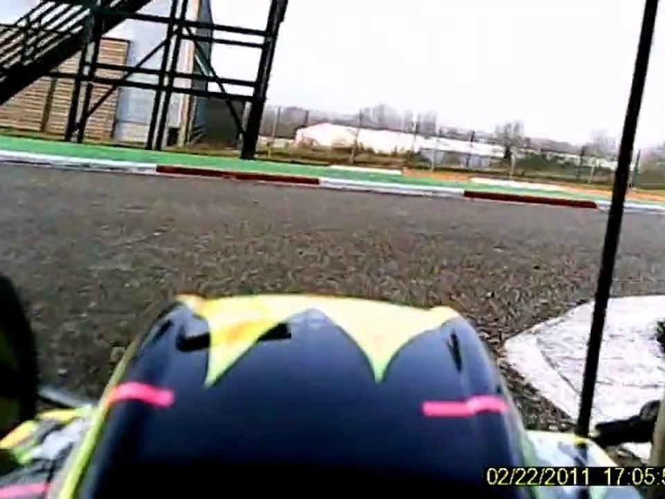 Caméra enbarqué 8igh 2.0 EU Brushless sur la piste de l'AMAC