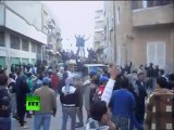 Video of Libya Army troops joining anti-Gaddafi protesters