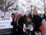 OSTİM Katliamı Meclis Önünde Protesto Edildi