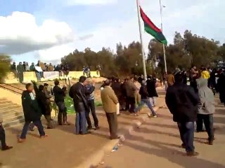 Libia - I ribelli esultano a Bengasi