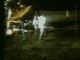 Apollo XI: Armstrong and Aldrin golfing on the moon