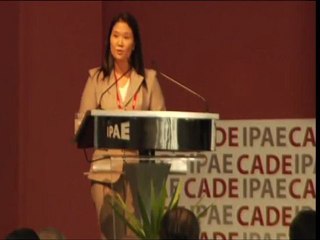 KEIKO: Un Perú sano es un Perú competitivo