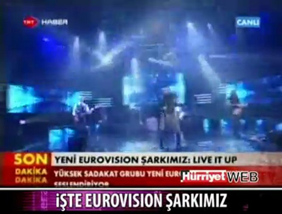 İşte Eurovision şarkımız