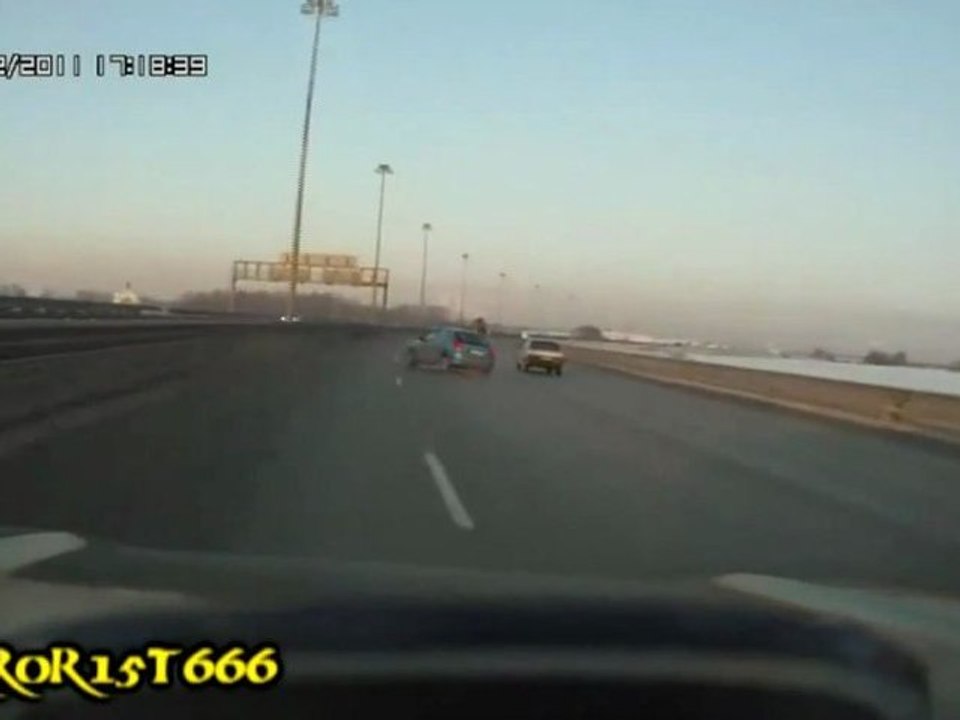 Gros accident sur autoroute en Russie