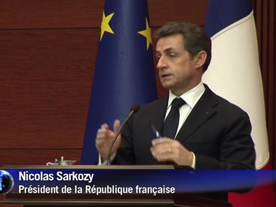 Sarkozy à Ankara: l'adhésion turque à l'UE au menu
