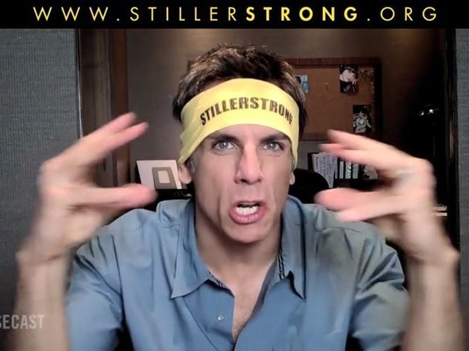 Ben Stiller tells Lance Armstrong about Stillerstrong