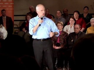 Jack Layton Canadian Tour: Sudbury