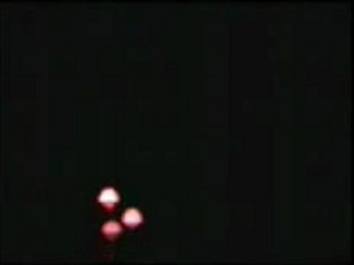 Weird Black Triangle UFO With Laser