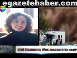 Yeni Zelenda'da kayıp türk