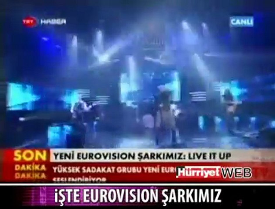 Eurovision Yuksek Sadakat - Live It Up