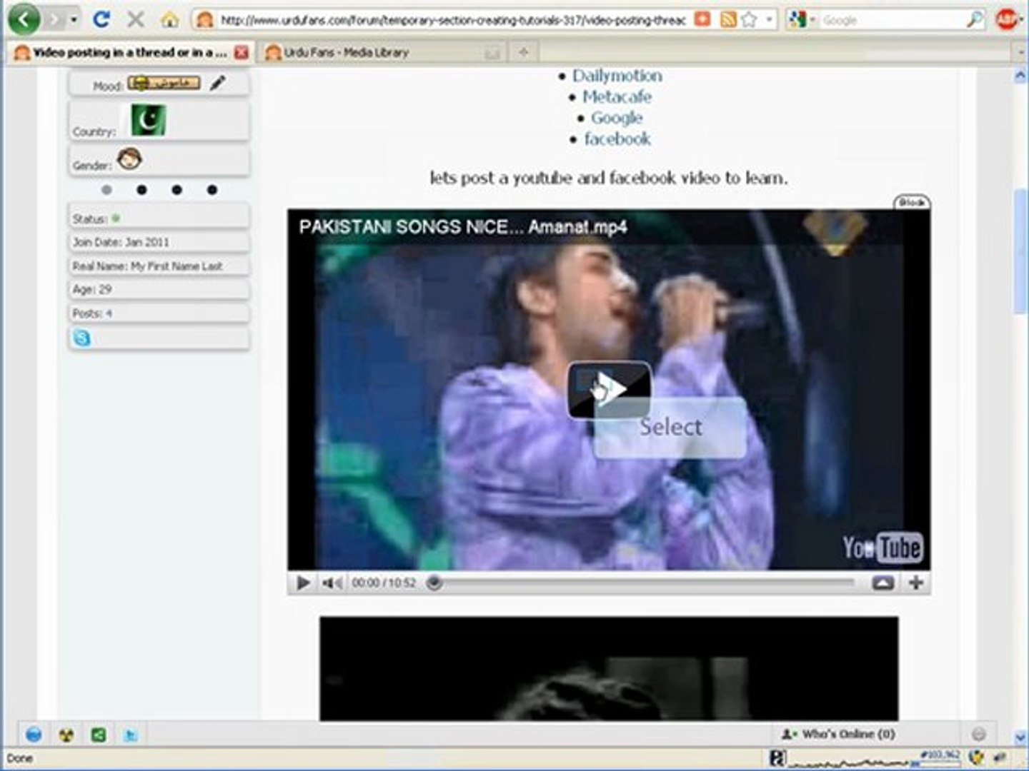 How to Embed &/ Post Videos?