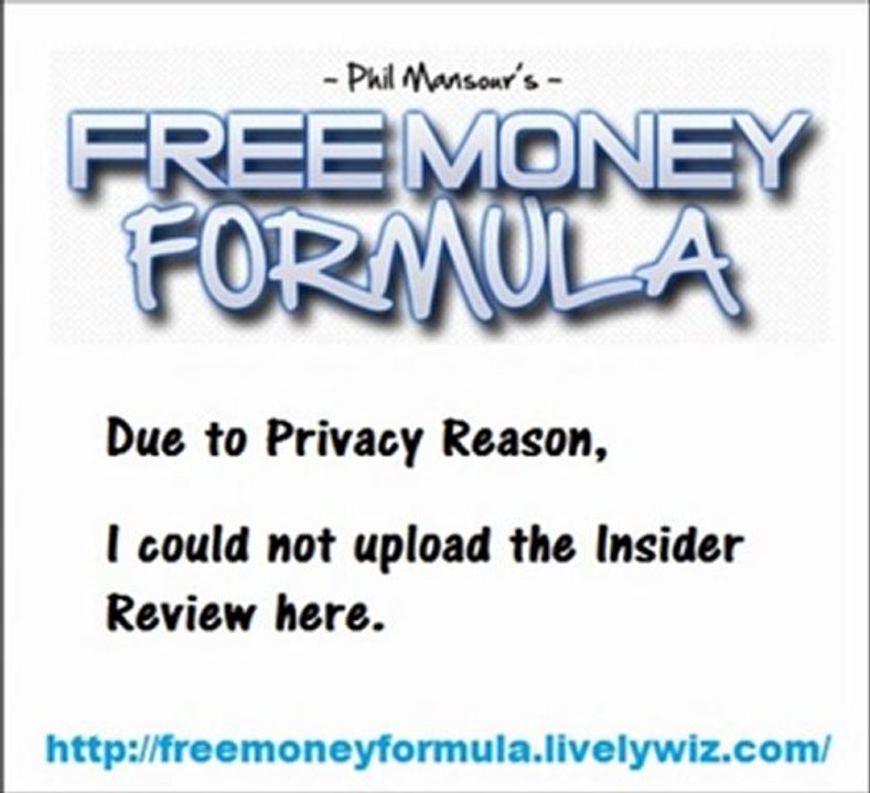 Free Money Formula - Insider Reveal $353949 Scam!