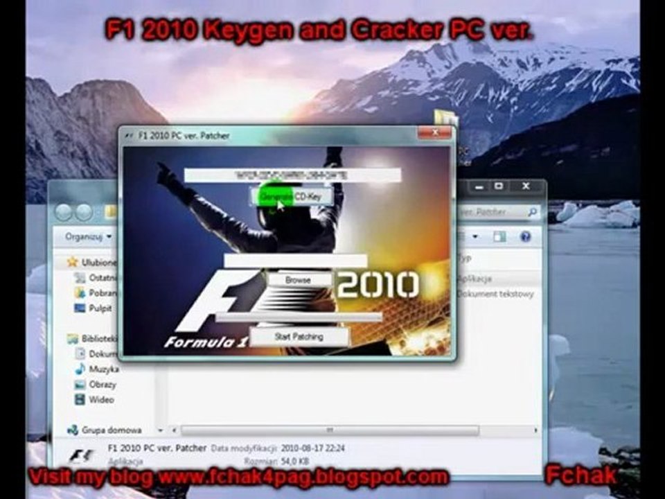 F1 2010 Keygen and Crack Free Download 360p