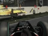 F1 2010 Monster Crash [LAGGY CAUSE FRAPS]