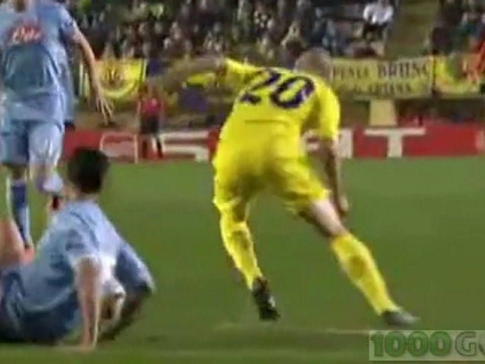 Villarreal vs Napoli (2-1) Goals & Highlights 2011