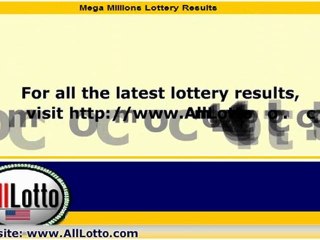 Mega Millions Lottery Drawing Results for Feb. 25, 2011