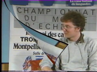 GMI SPRAGGETT Kevin -Tournoi des Candidats Montpellier 1985