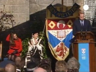 William and Kate go back to where they met