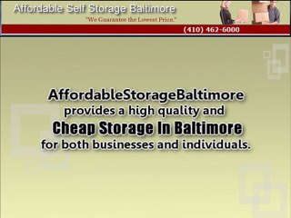 High Quality Cheap Storage In Baltimore