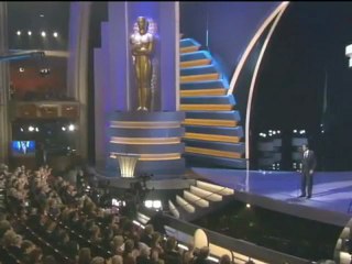 Adrien Brody winning an Oscar® for The Pianist