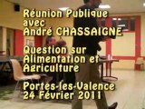 Réunion publique avec André Chassaigne