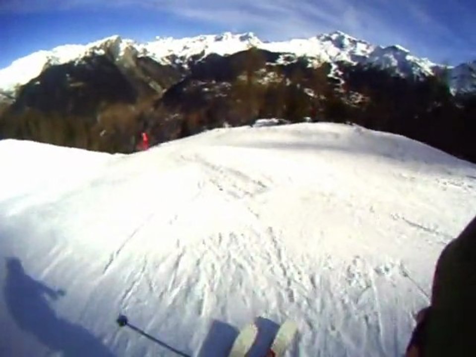 Descente Hors-piste Les Arcs-Villaroger