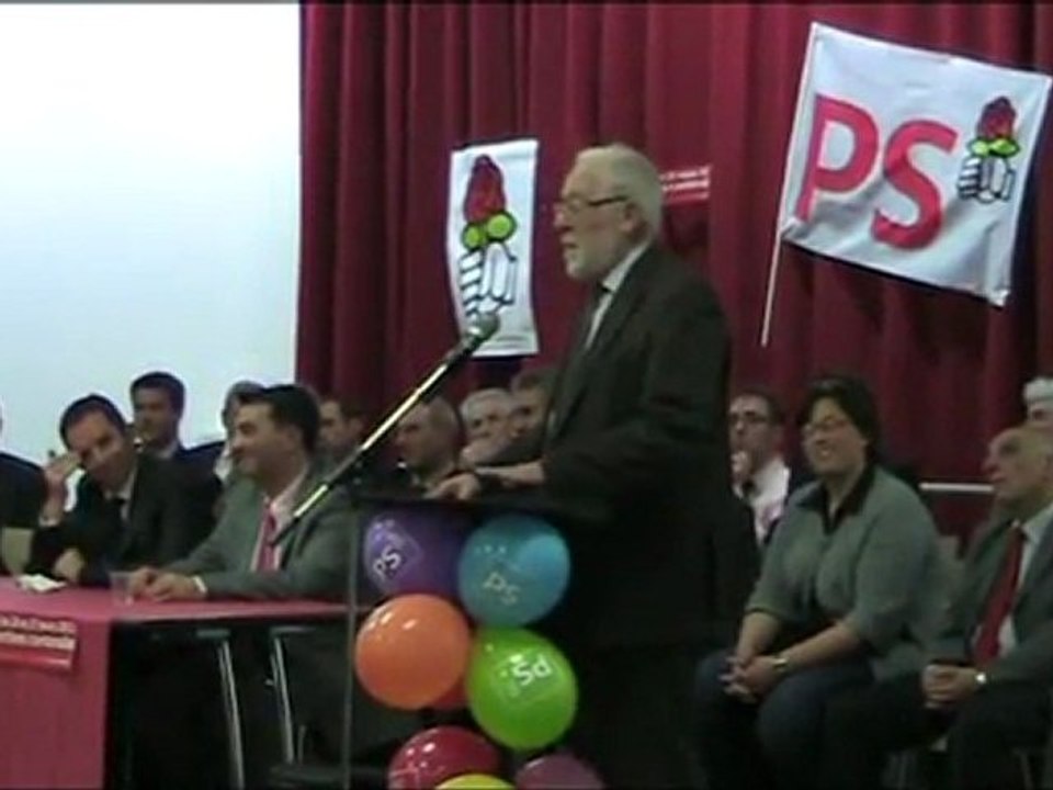 Meeting de Benoît HAMON - Intervention d'Alain RAFESTAIN (1)