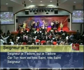 Seigneur, je t'adore