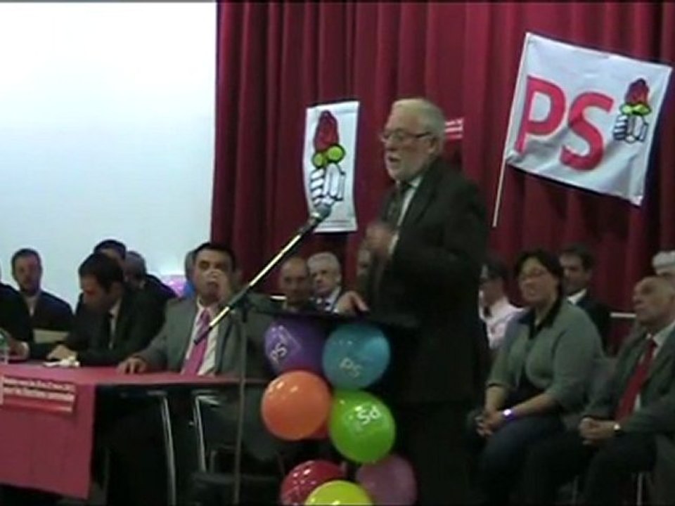 Meeting de Benoît HAMON - Intervention d'Alain RAFESTAIN (2)