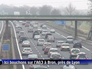 Difficultés sur les routes des vacances