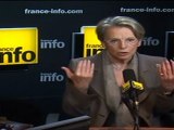 Michele Alliot Marie annonce sa démission / détournement