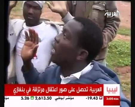 اعتقال بعض المرتزقة التابعين لنظام القذافي