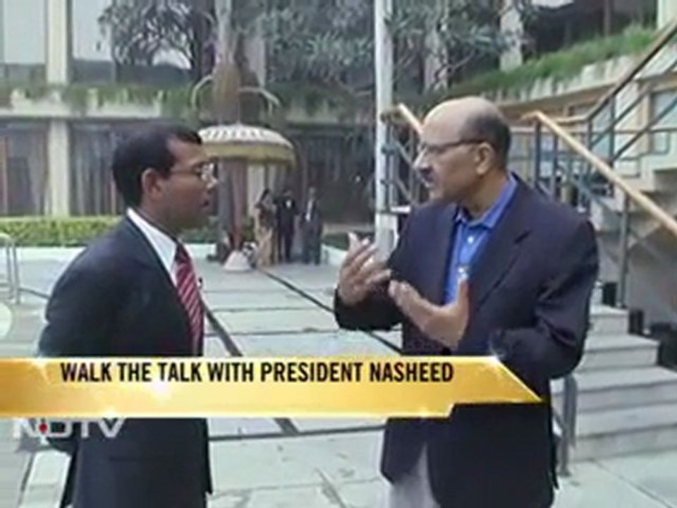 Walk The Talk with President Nasheed