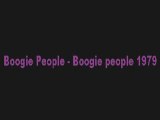 70's disco music -Boogie People - Boogie People 1979