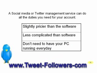 Using a Twitter management Service - Is it worth it?