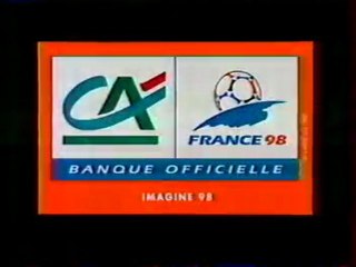 B A Promotionnel Coupe du monde de football 98 Déc 1997 TF1