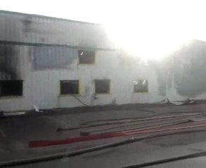 Incendie Espace Emeraude Saint-Georges Montcocq