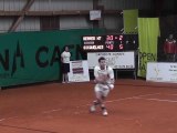 Open tennis Caen 2010 : finale homme Gicquel / Berrer 2
