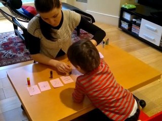 doing math ABA session