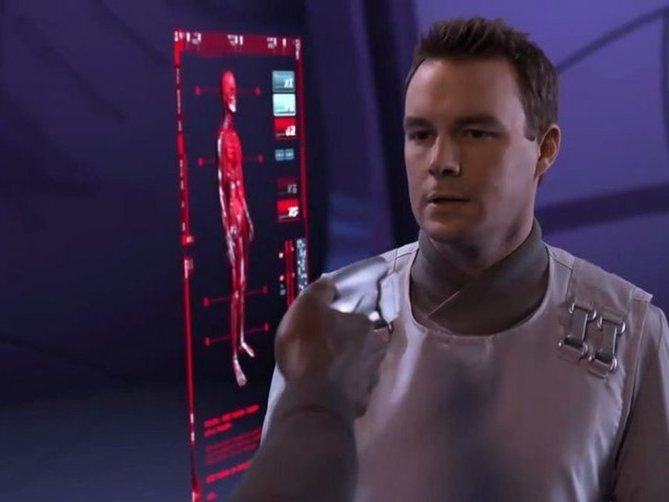 V(2009) Extrait 2x08 "Uneasy Lies the Head" #2